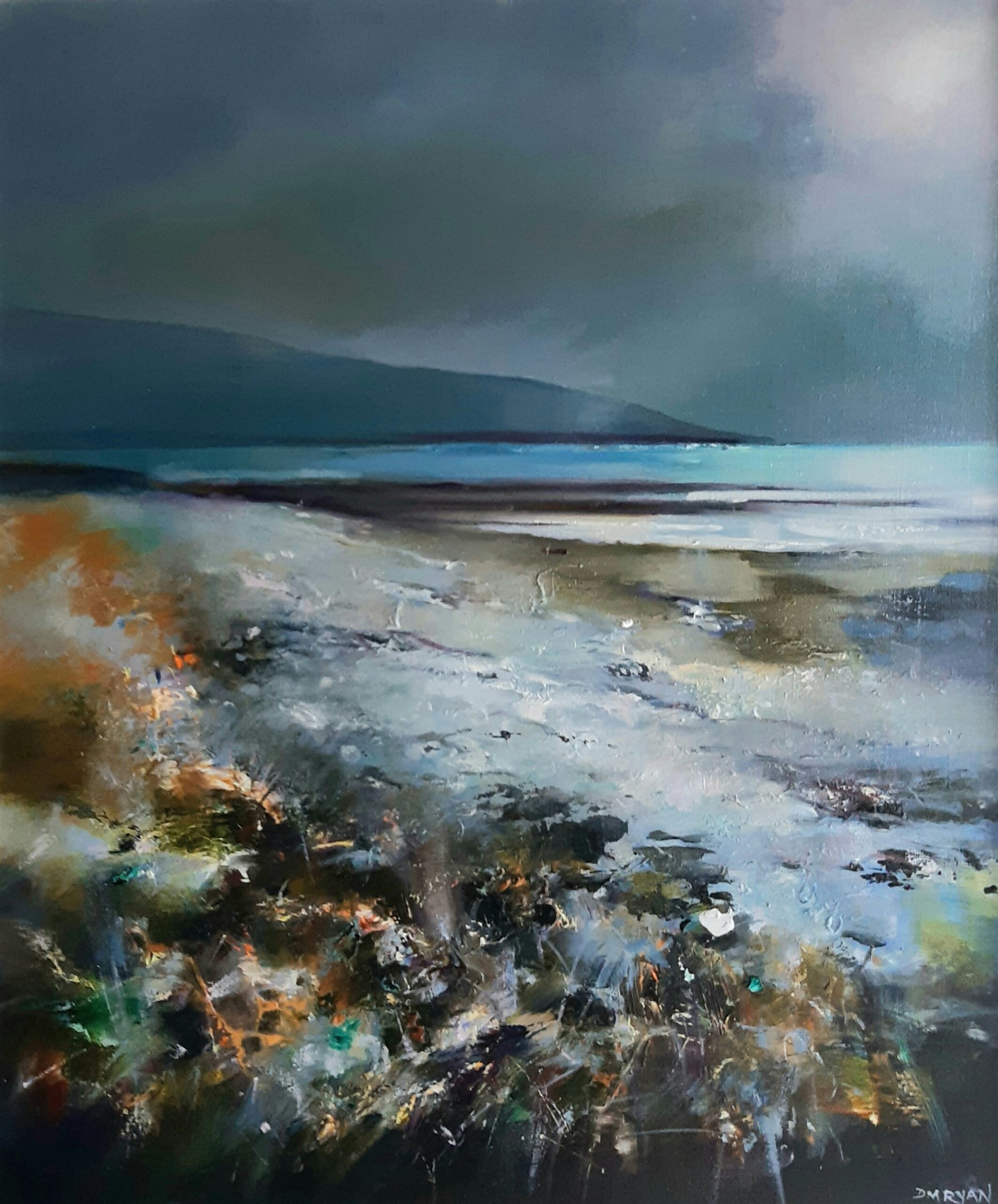 Sun Shower, the Flaggy Shore