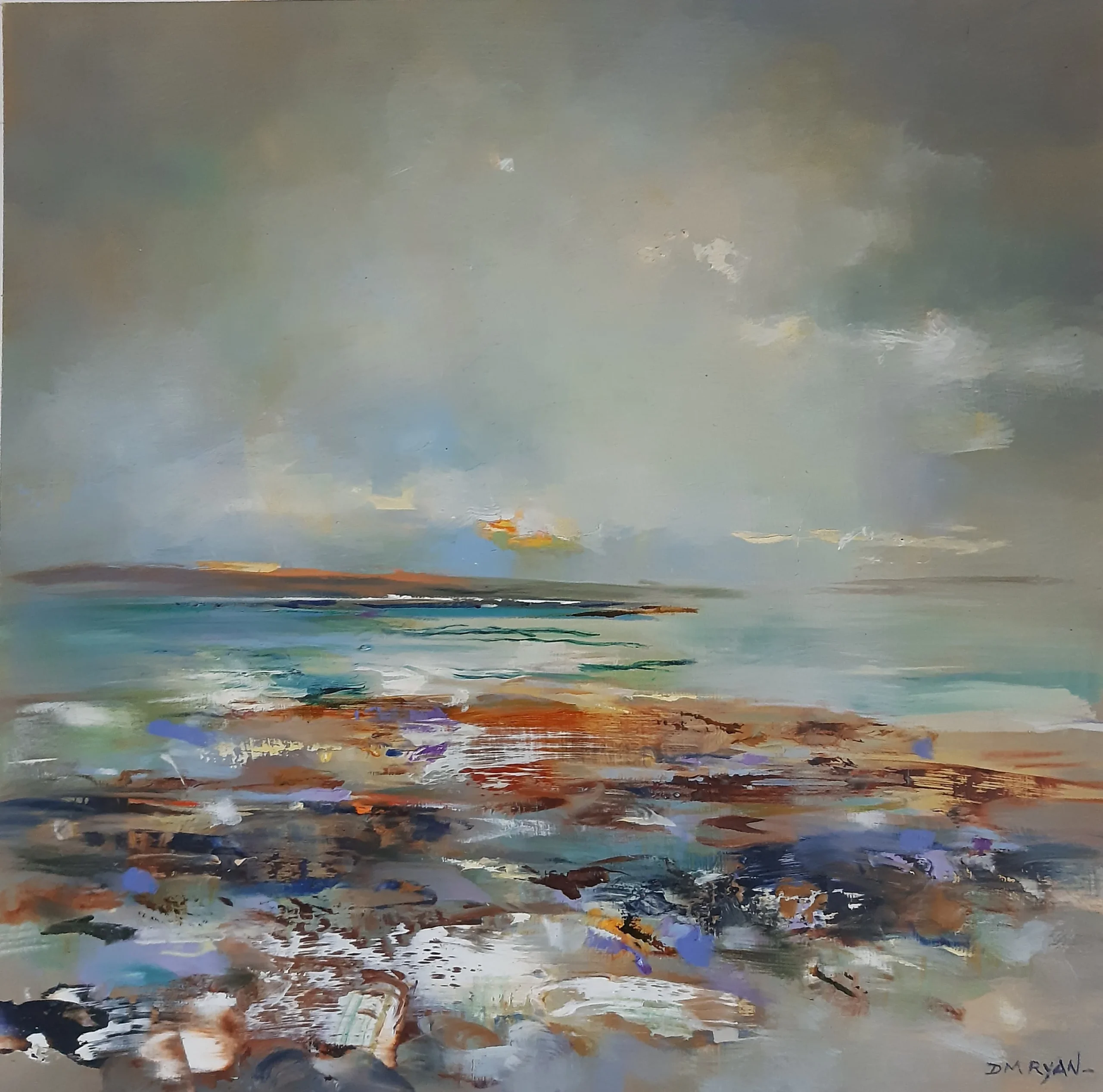 Winter Evening Towards Omey Island